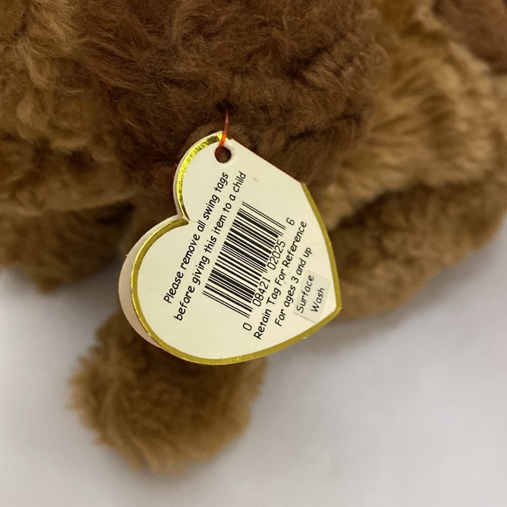 Vintage 1995 TY Chips Terrier Dog - Picture 8 of 10